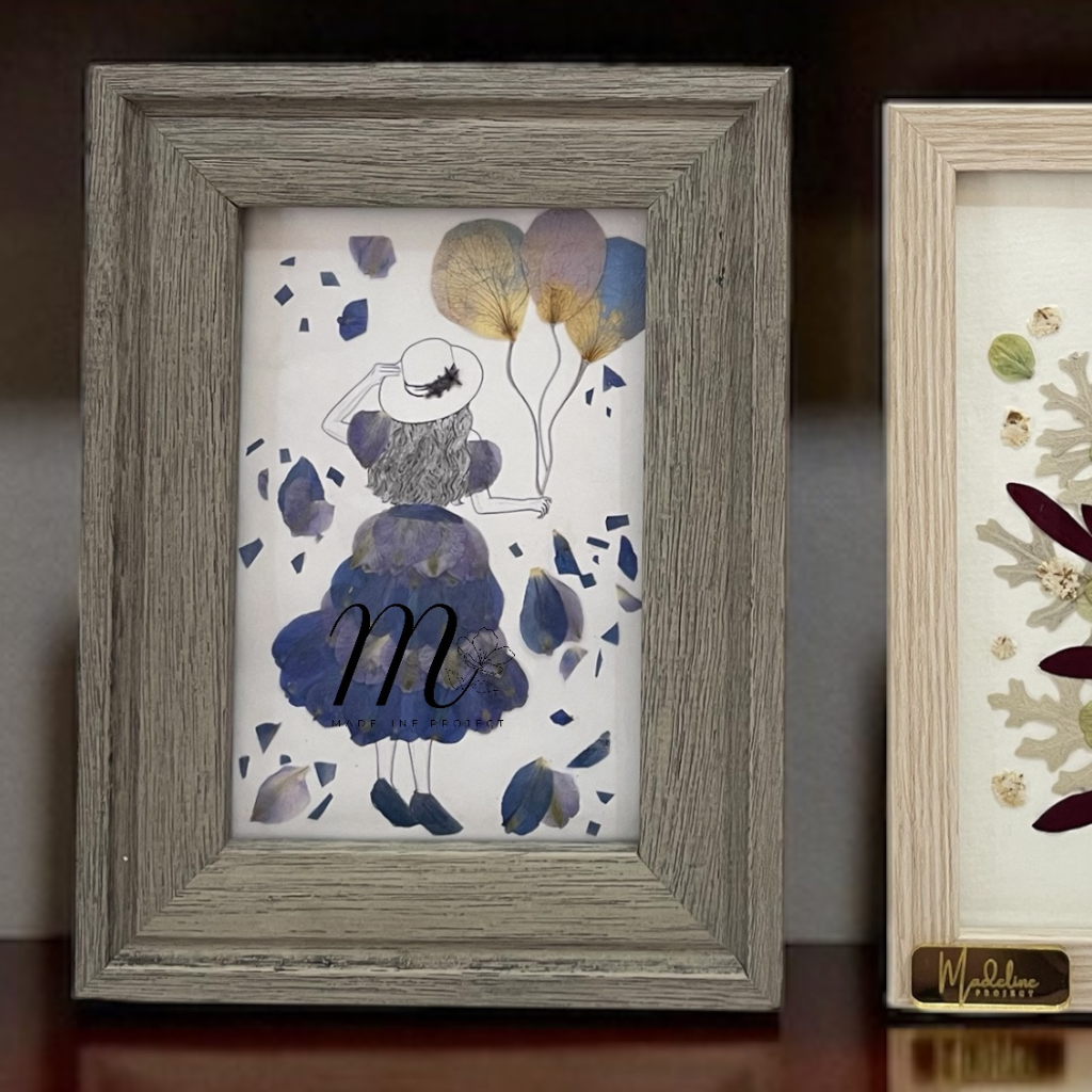 Bianca Mini Frame - Pressed Flower Keepsake