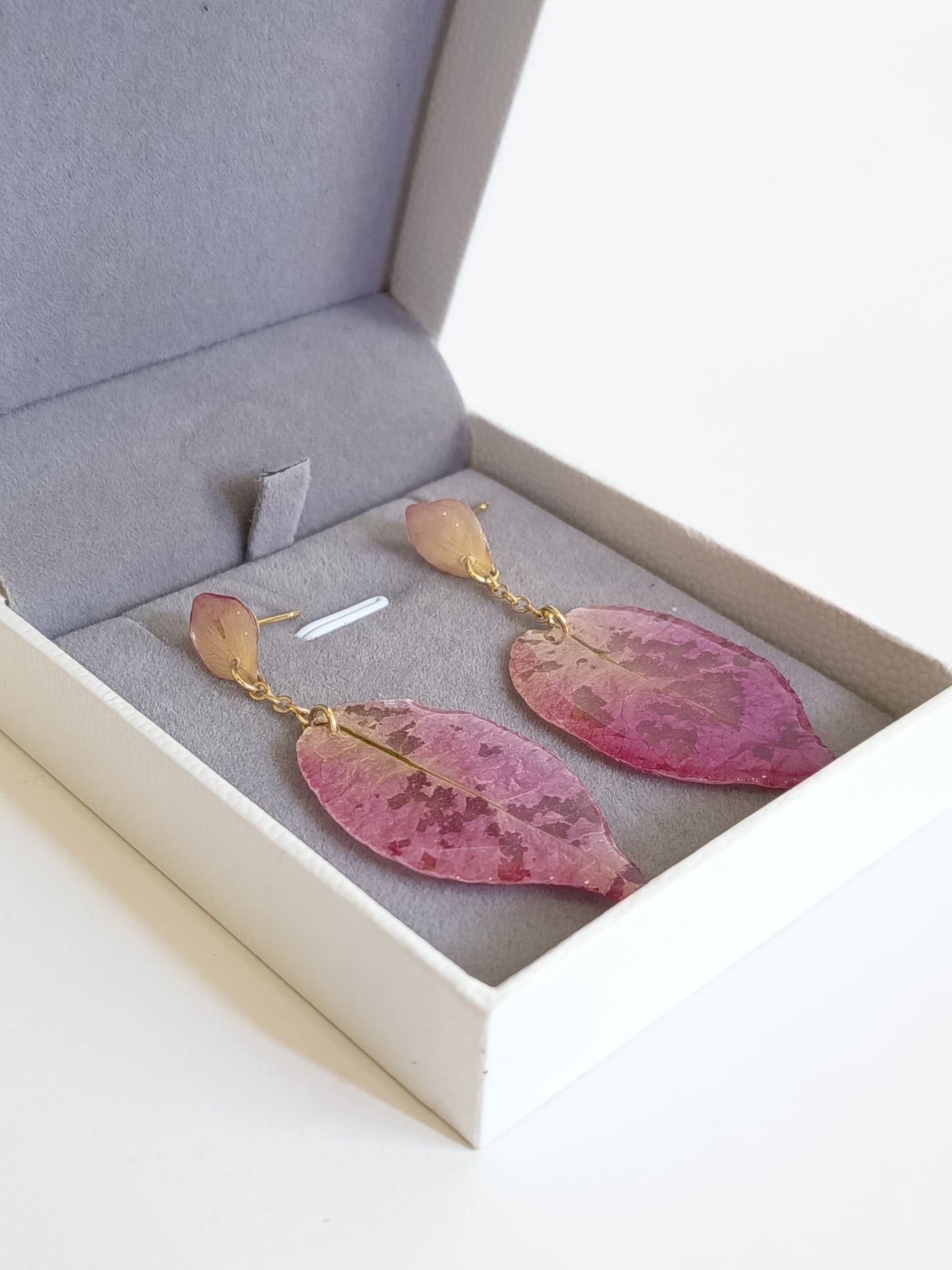 Bougainvillea Gold Filled Stainless Steel Earrings