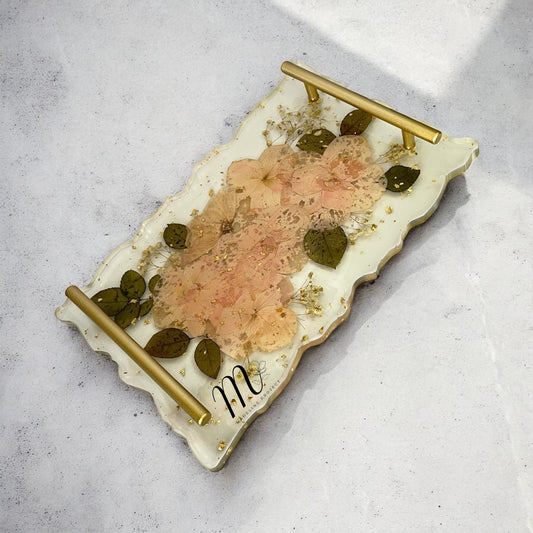 Tira Pressed Flower Resin Tray – Keepsake